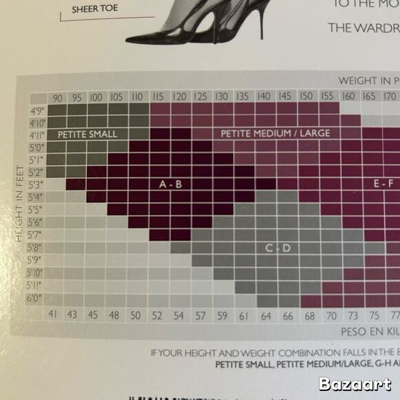 Hanes Silk Reflections Control Top Silky Sheer Pantyhose Style 717 Size CD - Picture 6 of 7